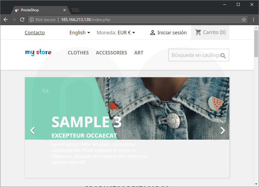 A thumbnail to represent the post Clouding.io: Prestashop sobre Docker en servidor CentOS 7.0